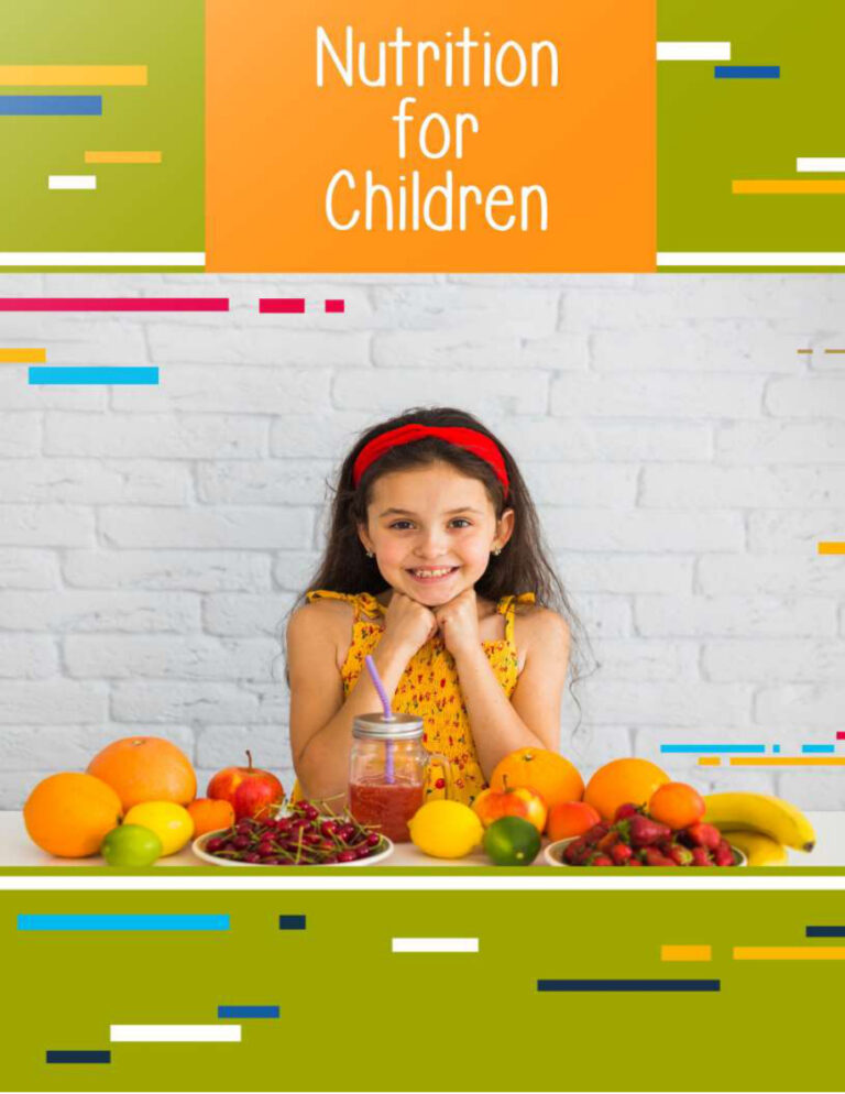 Nutrition for Children PDF Download – Unknown Author