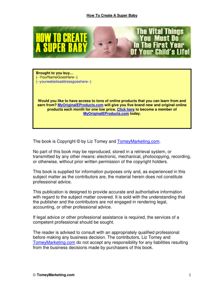 6870aa9683533 how to create a super baby the vita things you must do in the first year child s life Kitap Kapağı