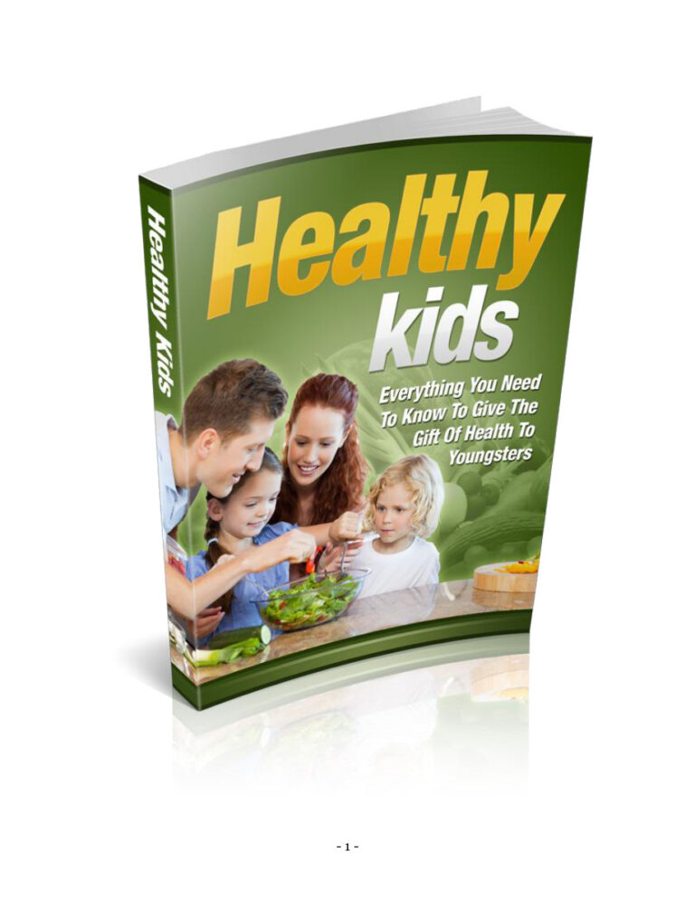 Healthy Kids PDF Download – Unknown Author