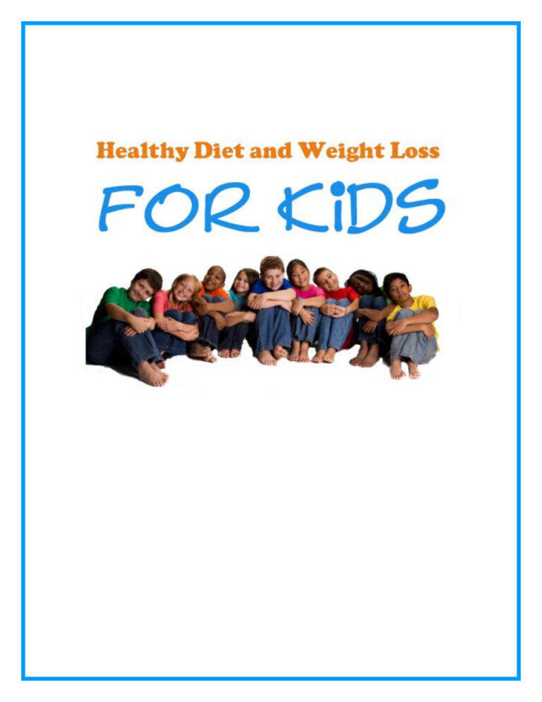 Healthy Diet and Weight Loss for Kids PDF Download – Unknown Author