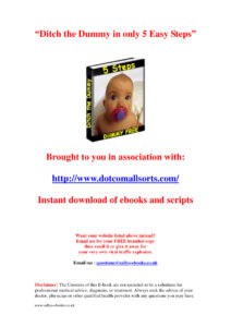 6873afe85eac3 ditch the dummy in only 5 easy steps Kitap Kapağı