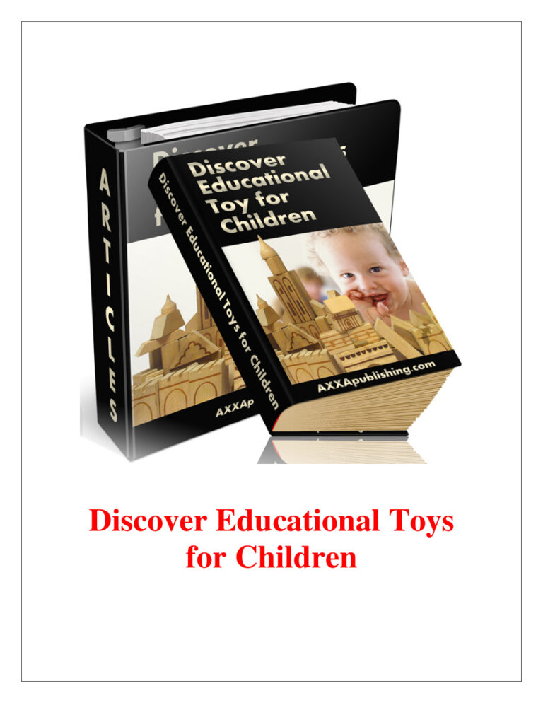 6873b10d6d877 discover educational toys for children Kitap Kapağı