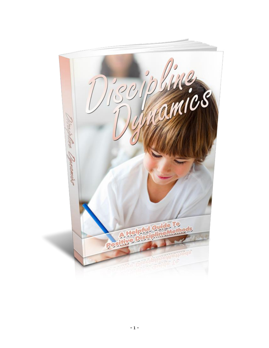 Discipline Dynamics PDF Download