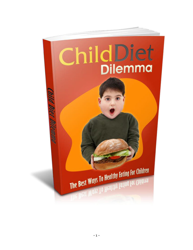 Child Diet Dilemma PDF Download – Unknown Author