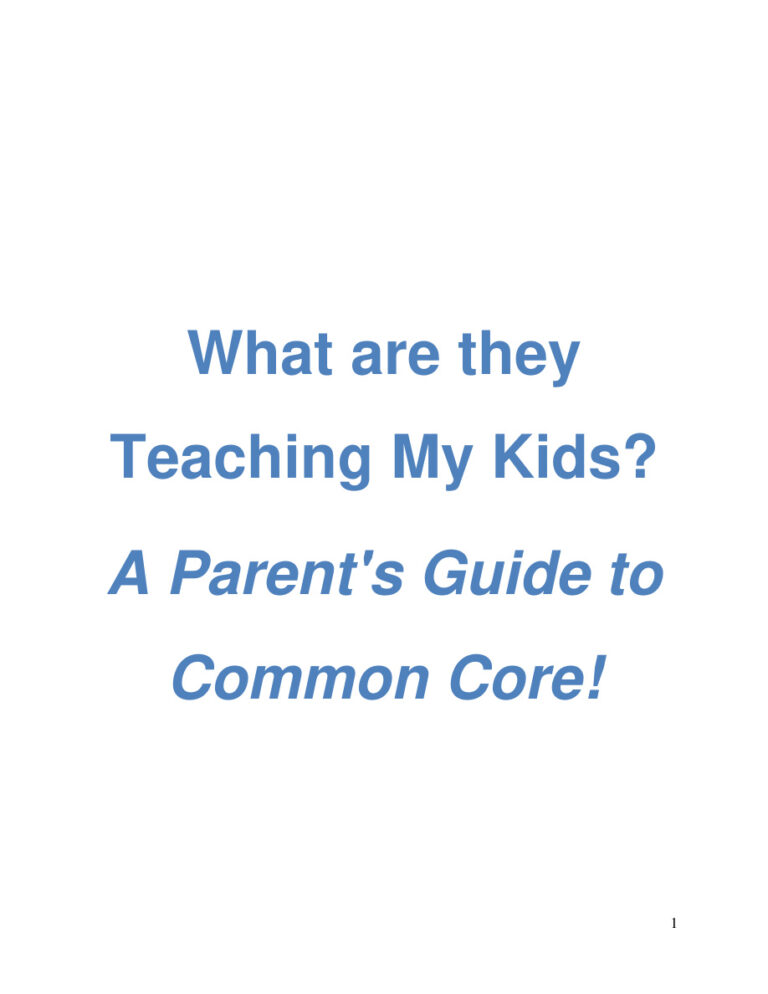 6875707c08e68 a parent s guide to common core what are they teaching my kids Kitap Kapağı
