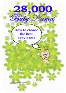 6875f95a7cf42 28 000 baby names how to choose the best name Kitap Kapağı