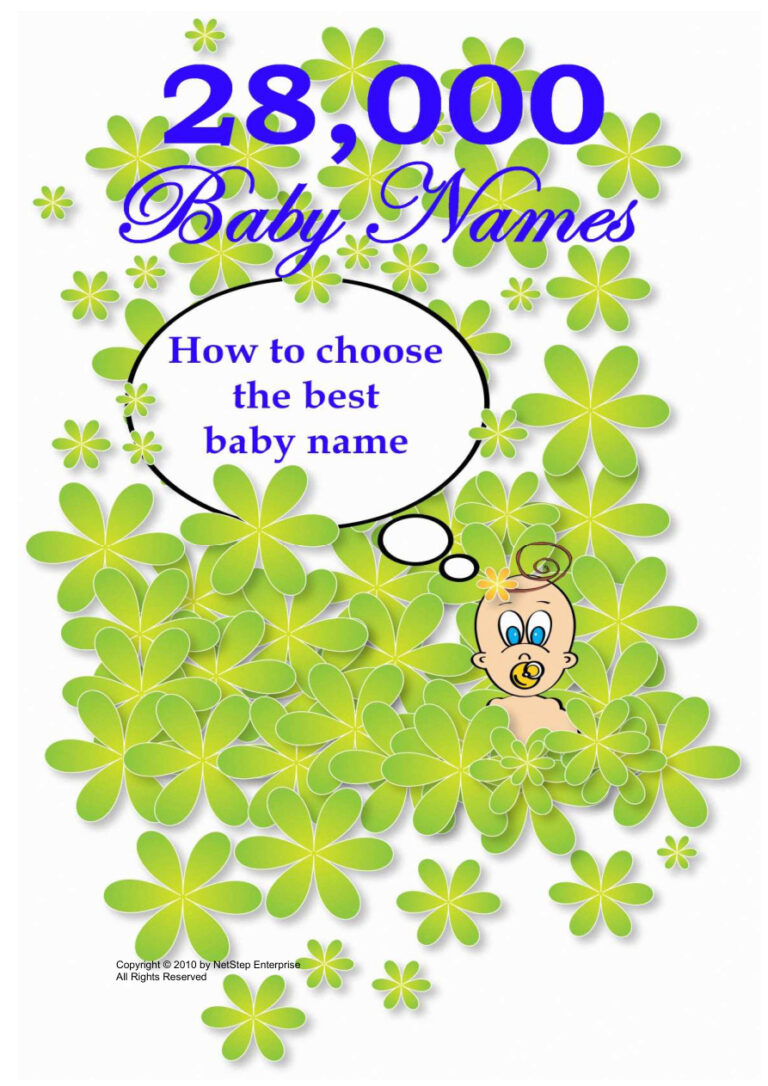 6875f95a7cf42 28 000 baby names how to choose the best name Kitap Kapağı