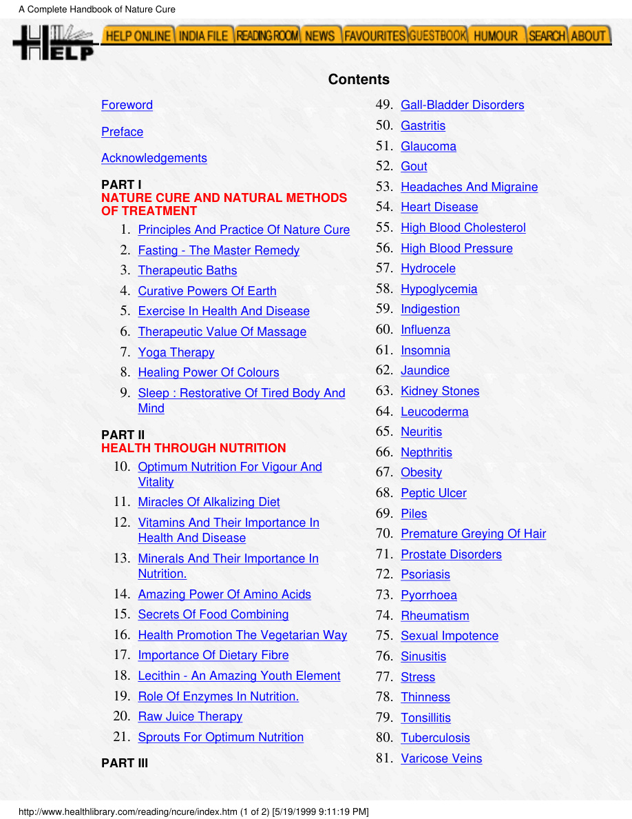 A Complete Handbook of Nature Cure PDF Download
