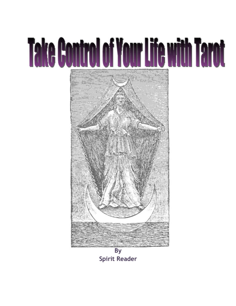 6877d27bf1fae take control of your life with tarot Kitap Kapağı