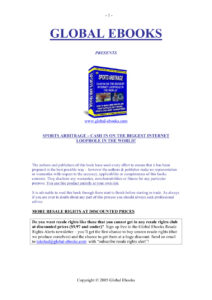 687ab5e41a645 sports arbitrage cash in on the biggest internet Kitap Kapağı