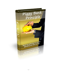 687b3b900cafa piggy bank principle down to earth tips to control spending and start saving Kitap Kapağı