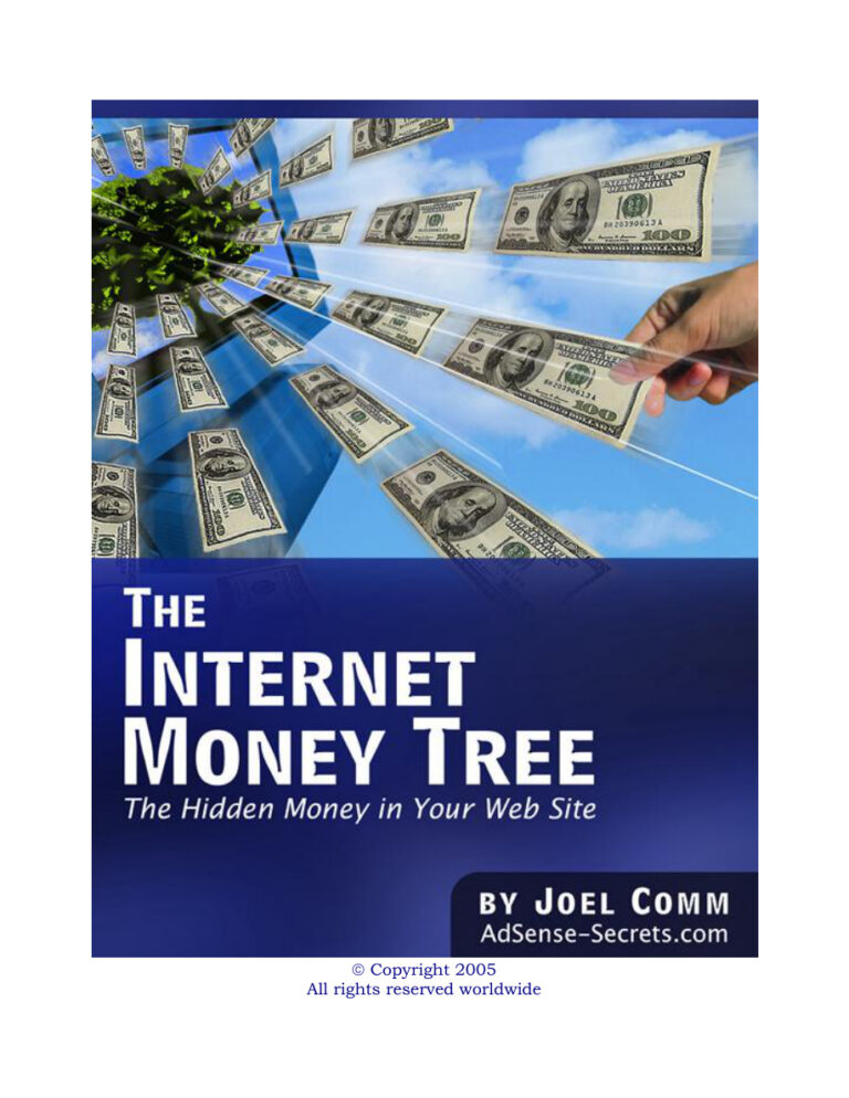 Internet Money Tree PDF Download – Unknown Author