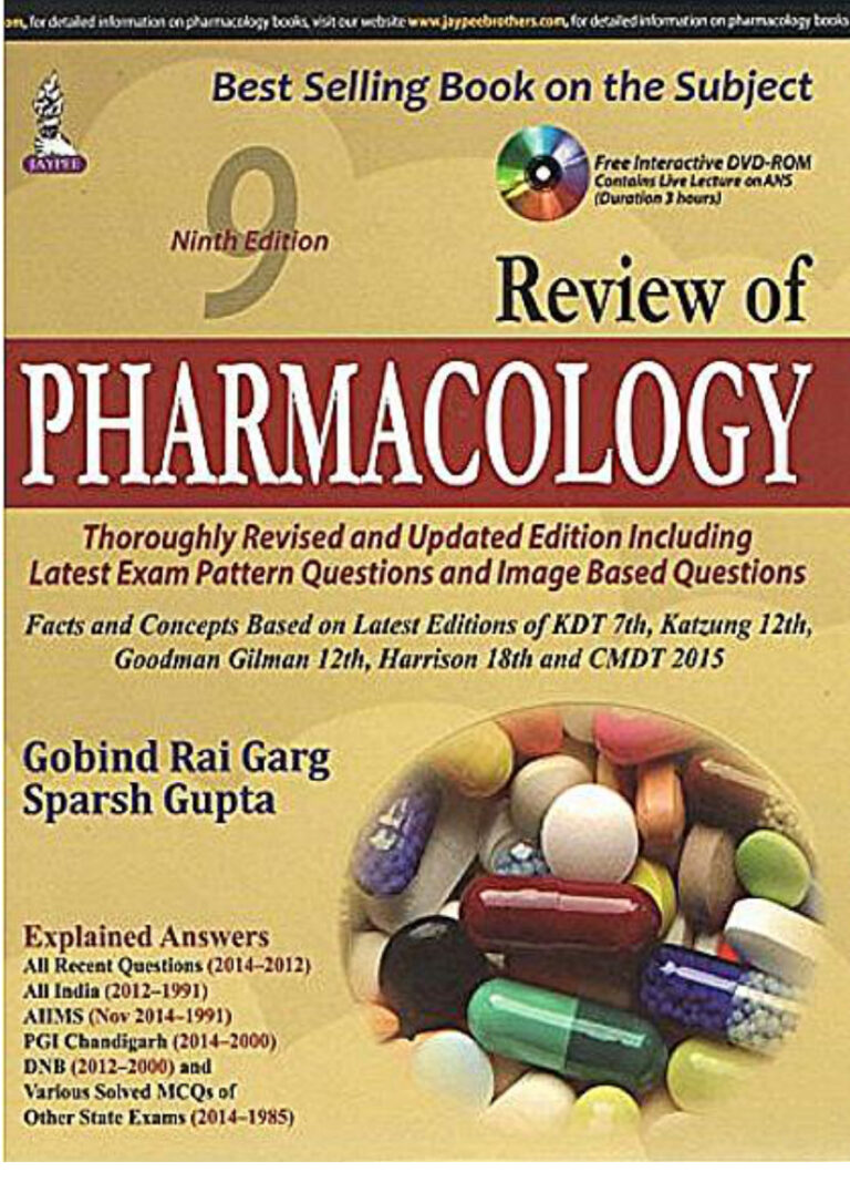 Review of Pharmacology PDF Download – Unknown Author