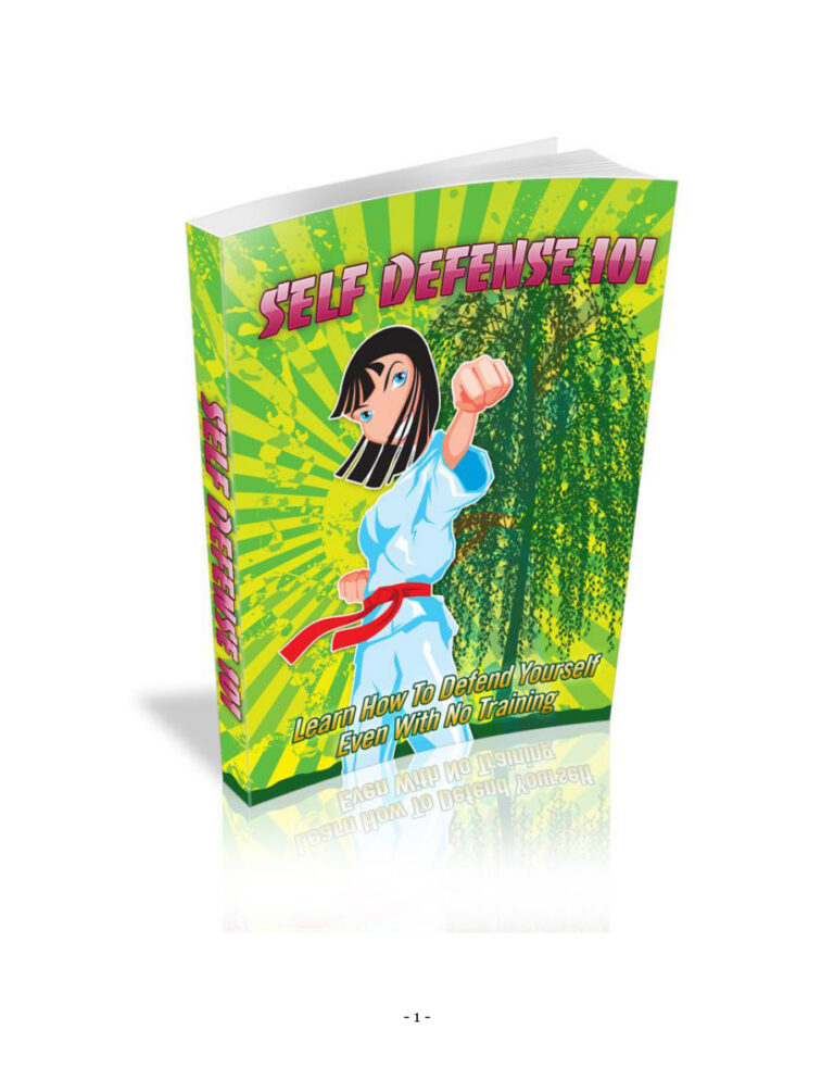 Self Defense 101 PDF Download – Unknown Author