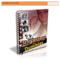 6884ddd34381b self defense for dummies guard yourself in times of emergency Kitap Kapağı