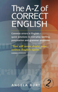 688515c665b66 the a z of correct english common errors in english Kitap Kapağı