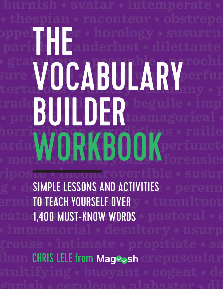 The Vocabulary Builder Workbook PDF Download