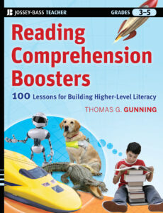 6885d947b658c reading comprehension boosters 100 lessons for building higher level literacy grades 3 5 jossey bass teacher Kitap Kapağı