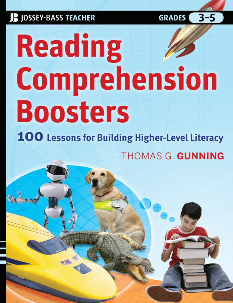 Reading Comprehension Boosters PDF Download – Unknown Author