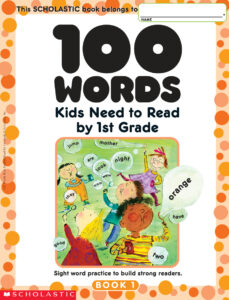 6886189f5b41f 100 words kids need to read by 1st grade sight word practice to build strong readers Kitap Kapağı