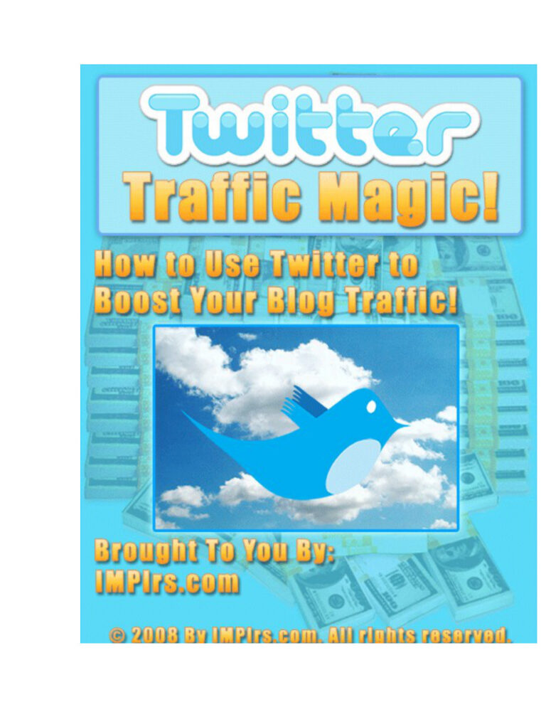 Twitter Traffic Magic PDF Download – Unknown Author