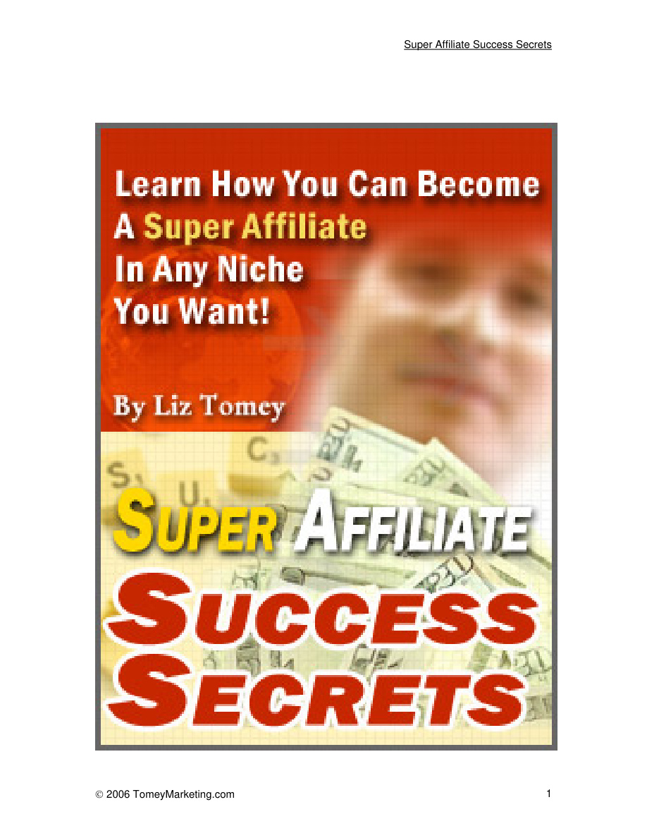 Super Affiliate Success Secrets PDF Download