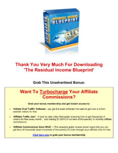 6888c9ed18650 the residual income blueprint Kitap Kapağı