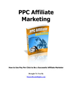6889ab34c4965 ppc affiliate marketing how to use pay per click to be a successful affiliate marketer Kitap Kapağı
