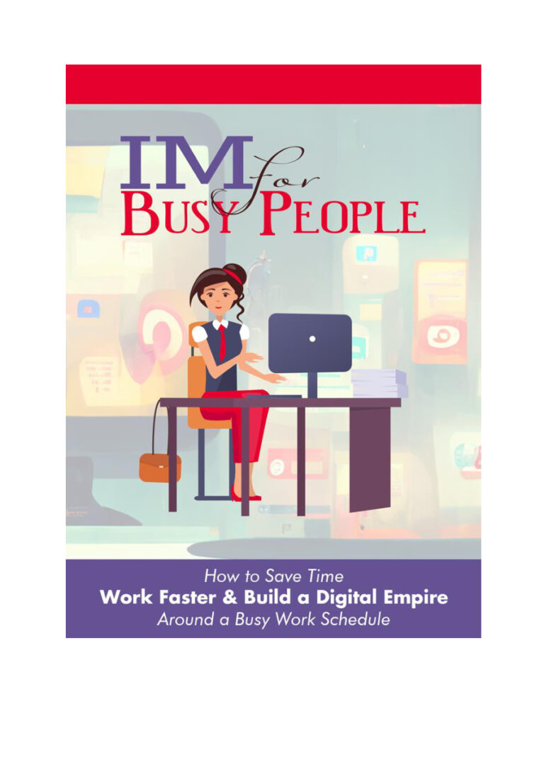 Internet Marketing for Busy People PDF Download – Unknown Author