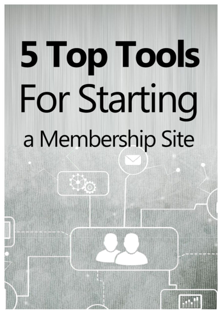 5 Top Tools for Starting a Membership Site PDF Download – Unknown Author
