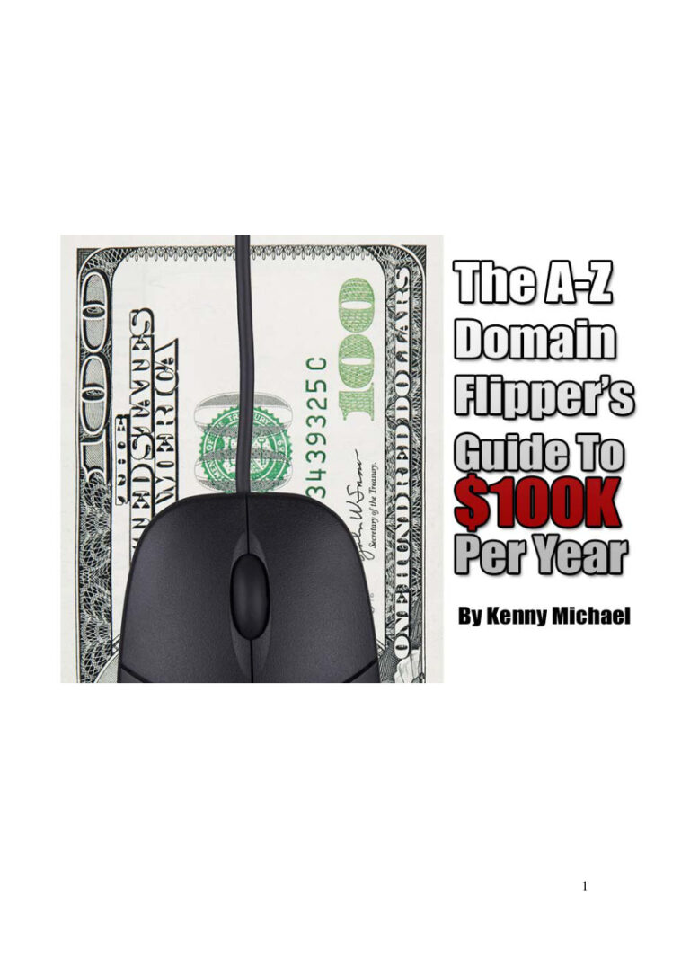 The A-Z Domain Flipper’s Guide PDF Download – Unknown Author
