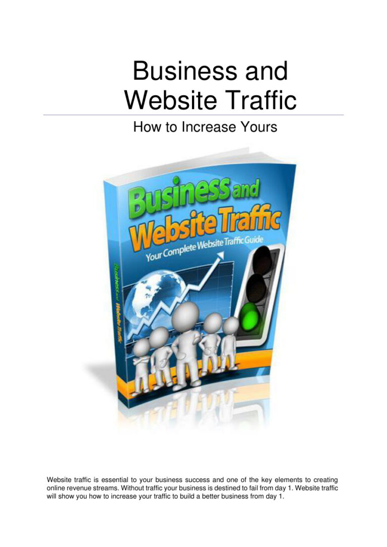 Business and Website Traffic PDF Download – Unknown Author