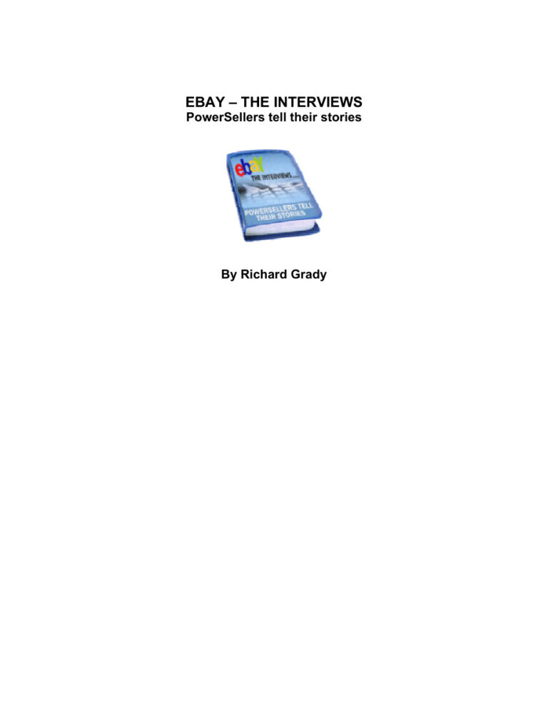 eBay: The Interviews PDF Download – Unknown Author