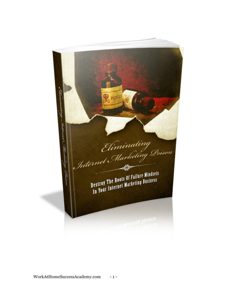 Eliminating Internet Marketing Poison PDF Download – Unknown Author