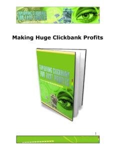 68905665e9566 exploiting clickbank for fast profits making huge clickbank profits Kitap Kapağı
