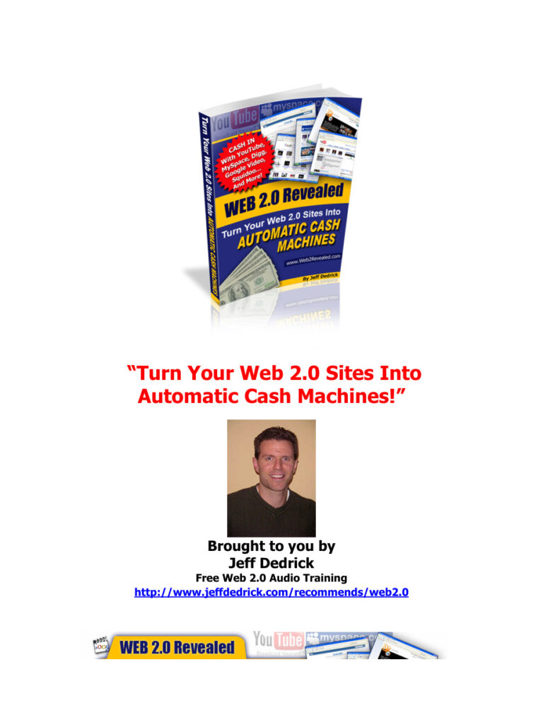 Web 2.0 Revealed PDF Download – Unknown Author