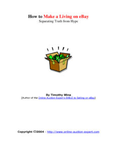 6891913ee073d how to make a living on ebay separating truth from hype Kitap Kapağı