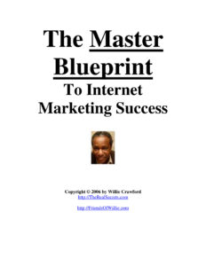 68919818c3acb the master blueprint to internet marketing success Kitap Kapağı
