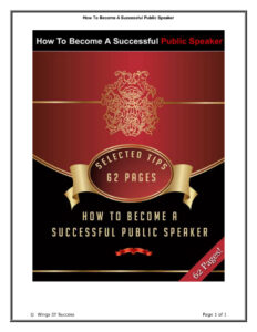 689232d591b11 how to become a successful public speaker Kitap Kapağı