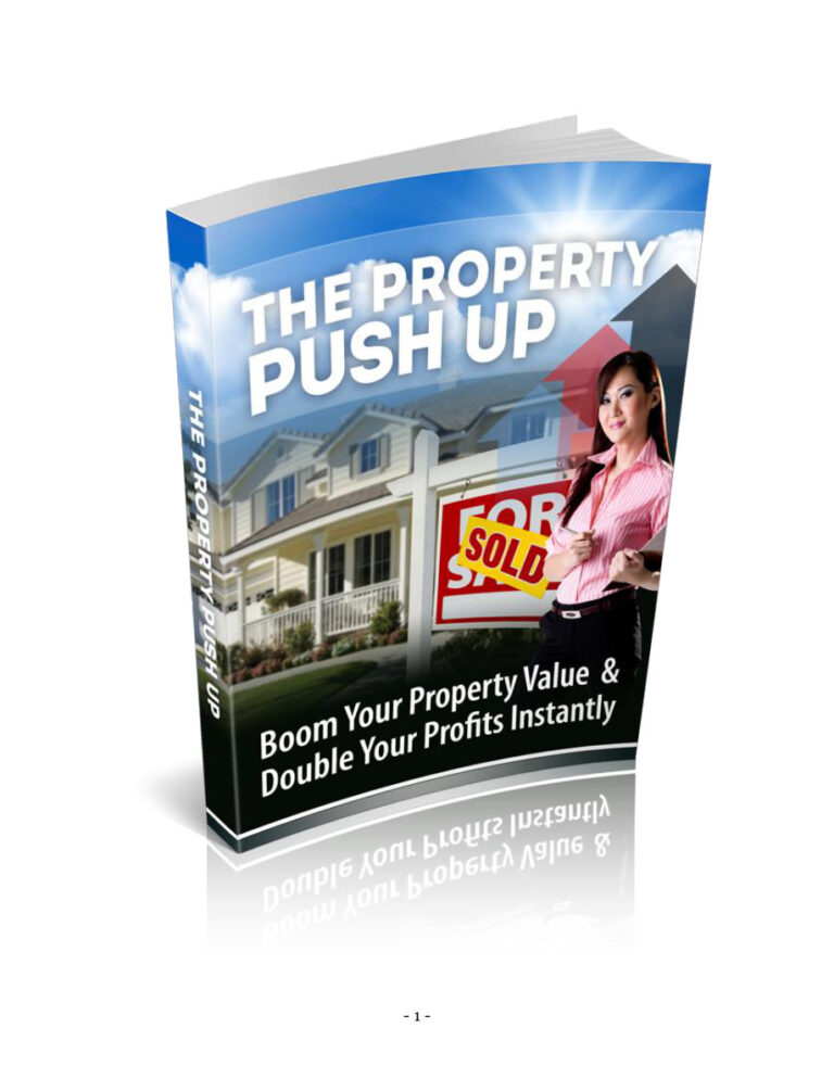 The Property Push Up PDF Download – Unknown Author