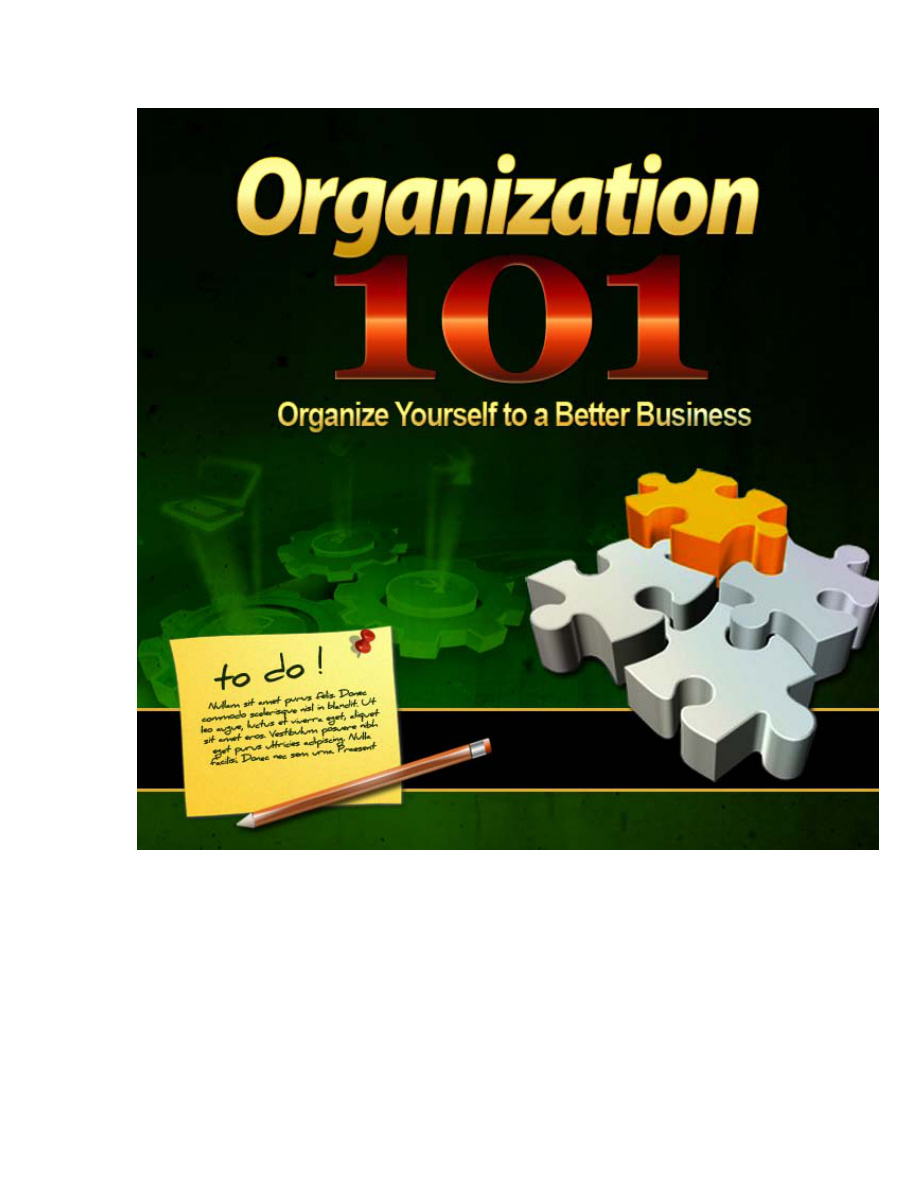 Organization 101 PDF Download
