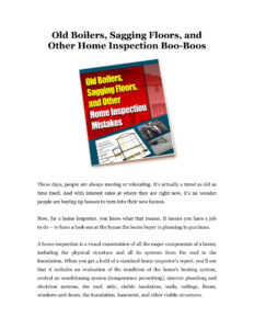 6894984052e09 old boilers sagging floors and other home inspection boo boos Kitap Kapağı