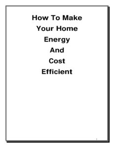 6894a60a44eda how to make your home energy and cost efficient Kitap Kapağı