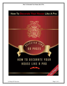 6894a771861fb how to decorate your house like a pro Kitap Kapağı