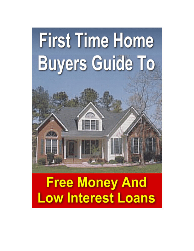 689598f951cb5 first home buyers guide to free money and low interest loans Kitap Kapağı
