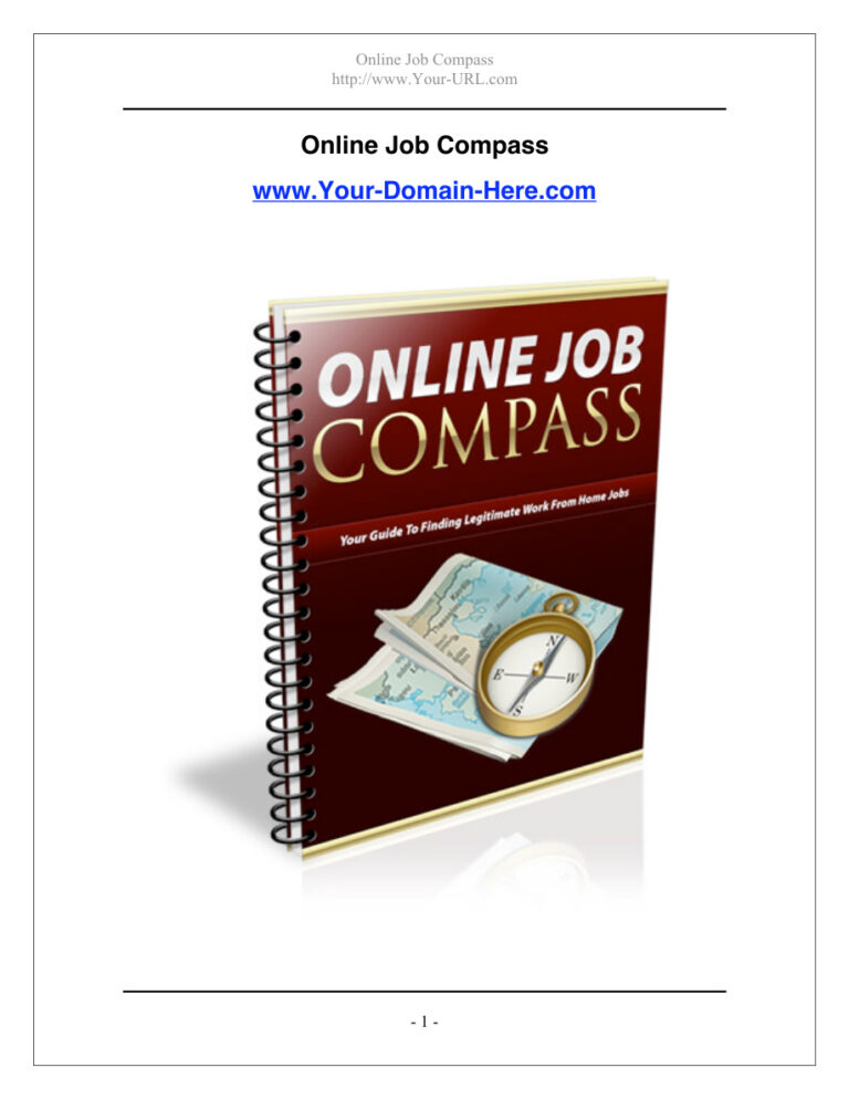 Online Job Compass PDF Download – Unknown Author