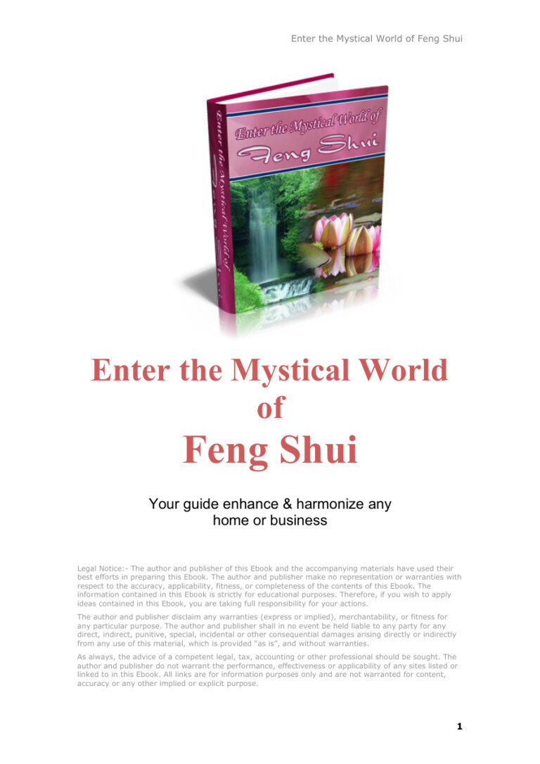 6896539af3a01 enter the mystical world of feng shui your guide enhance and harmonize any home or business Kitap Kapağı