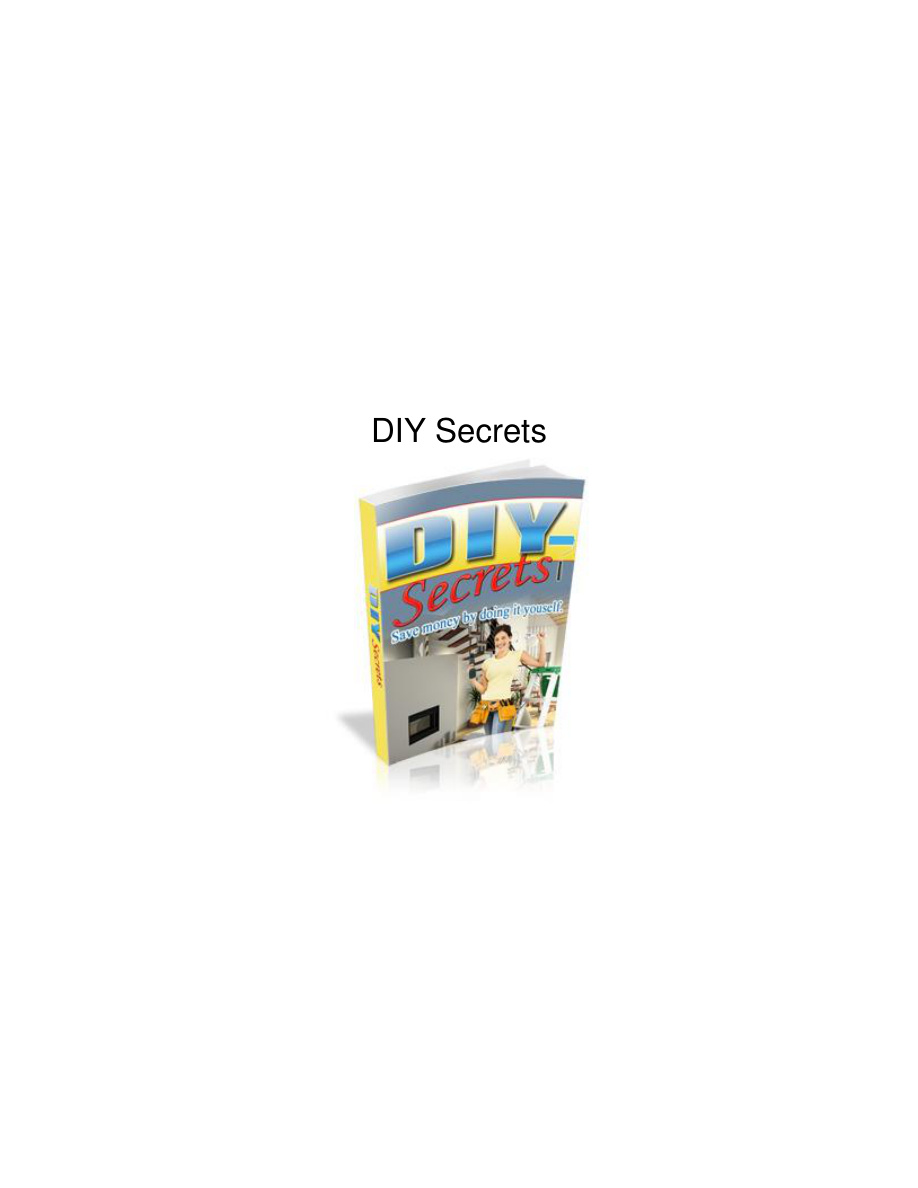 DIY Secrets PDF Download