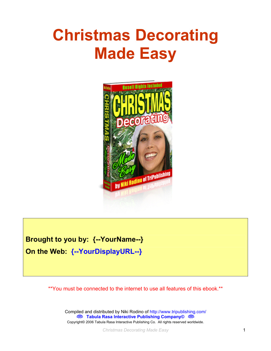 Christmas Decorating Made Easy PDF Download