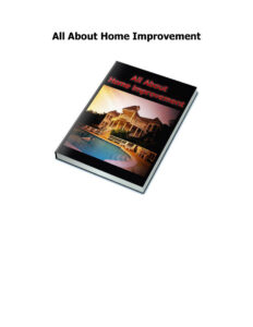689854bb4ae4f all about home improvement Kitap Kapağı